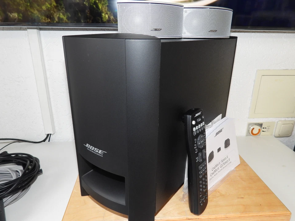 Bose Cinemate GS Seires II- 2.1 Lautsprecher System Digital/Analog TOP Zustand - Bild 2 von 4