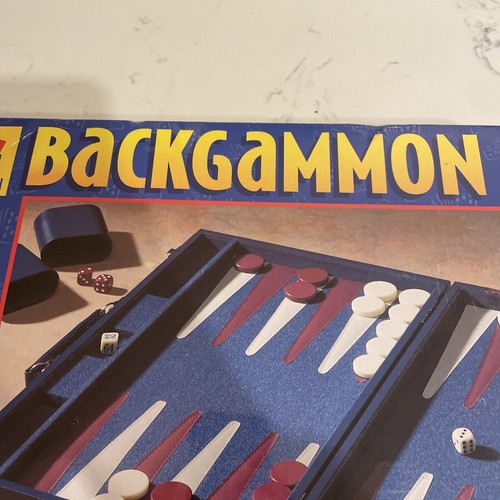 Vintage Pavilion Backgammon Game! 1999 Geoffrey ToysRUs Brand New Factory Sealed - Picture 2 of 8