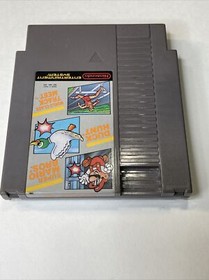 Super Mario Bros. / Duck Hunt / World Class Track Meet NES 1988 Tested & Working