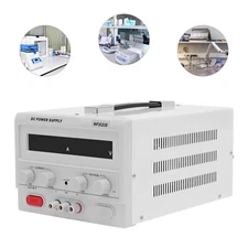 Portable DC Regulated Power Supply 32V 20Amp Precision Adjustable w/ Power Line