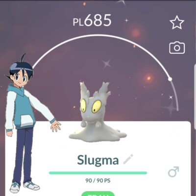 Shiny Slugma Per Pokémon Go – Registrato O Ultra Amico – Scambio Garantito