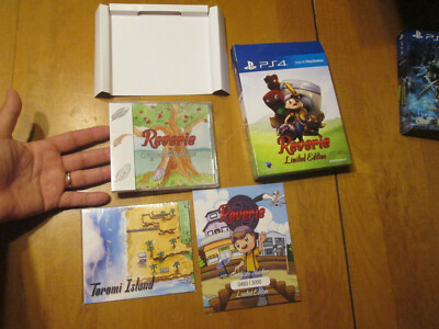 NO GAME SOUNDTRACK CD WORLD MAP CERTIFICATE FROM REVERIE LIMITED EDITION PS4