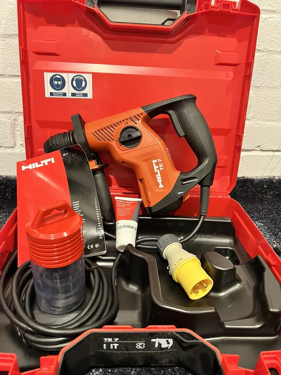 Hilti sds cheap drill 110v