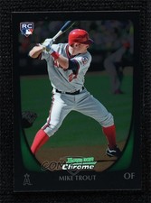 2011 Bowman Draft Chrome Mike Trout #101 07yi