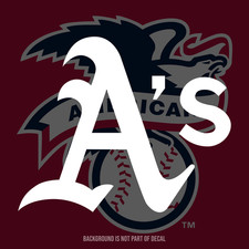 Oakland Athletics Vinyl Decal Sticker