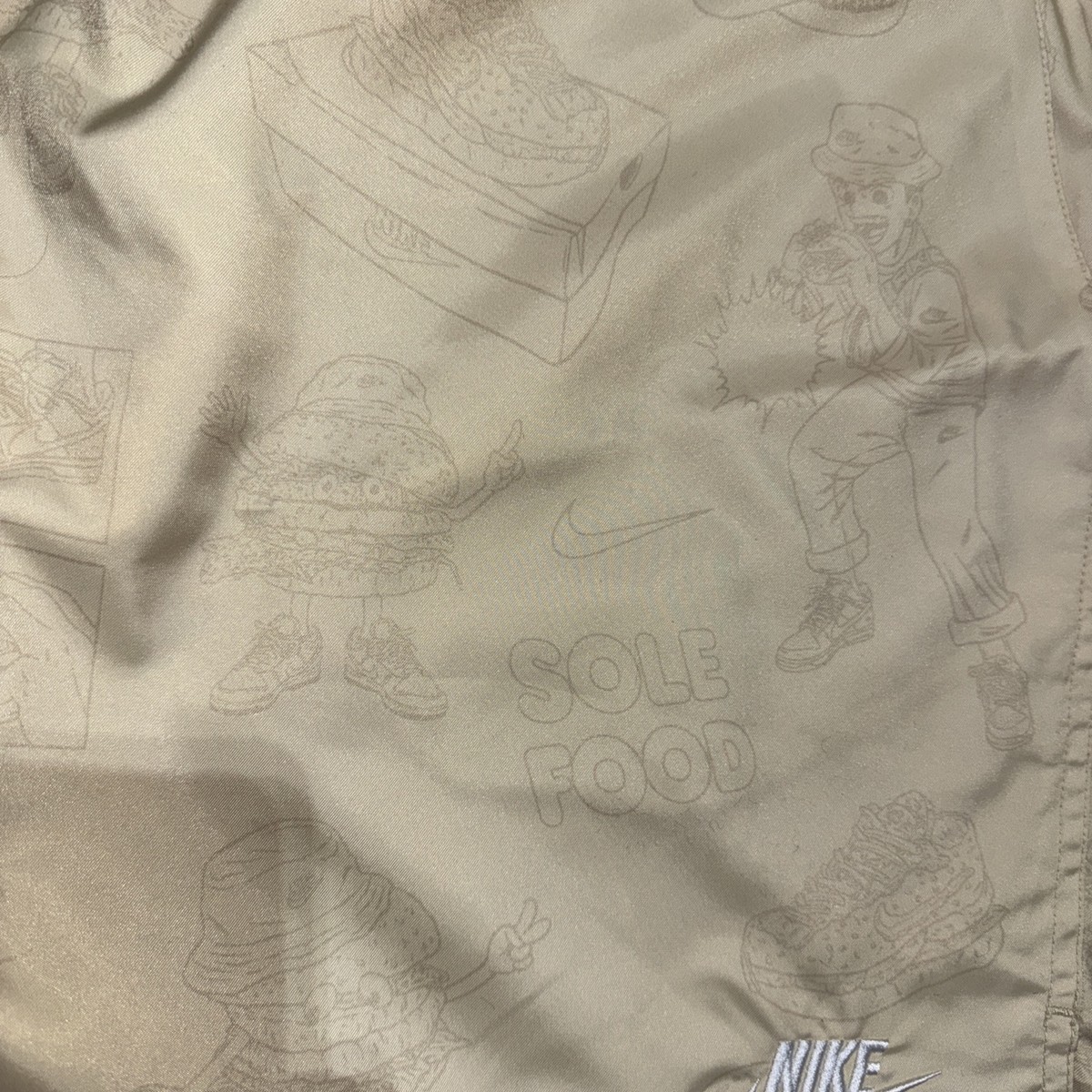 Nike Sole Food Woven Shorts DR9781-238 New Beige Cream XXL | eBay