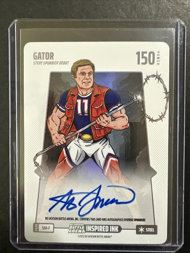 GATOR AUTO Steve Spurrier Debut 150Pwr STEEL Bo Jackson Battle Arena 2026 -SSA-7
