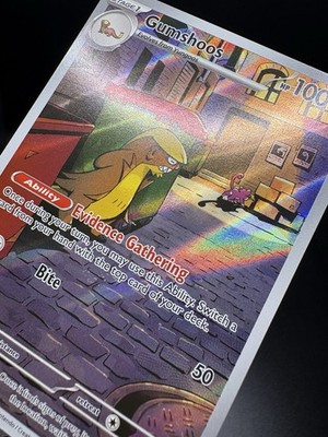 Gumshoos 153/132 Mega Evolution Illustration Rare Pokemon TCG NM
