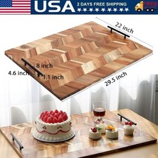 Noodle Board Stove Cover Acacia Wood Stove Top Cover Kitchen Electric Gas Stove