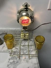 Vtg SCHLITZ BEER LIGHTED BAR Condiment & Napkin Caddy New Orig Box Works