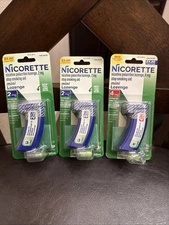 Lot of 3 Nicorette Mint-peppermint Nicotine Mini Lozenges 2MG & 4MG