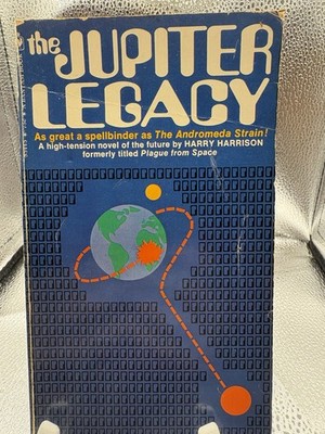THE JUPITER LEGACY by Harry Harrison- 1970 Bantam Paperback Book