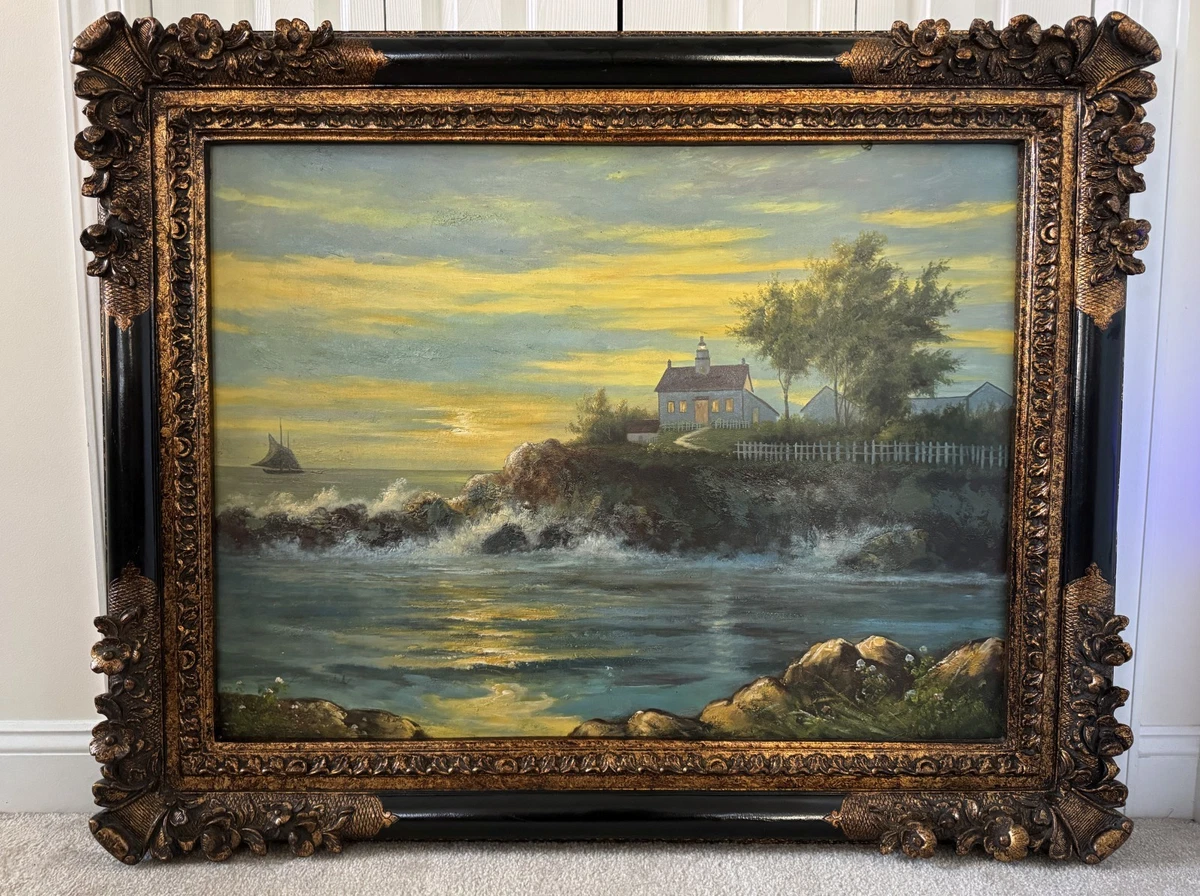 Enamel Frame Indiana Art Paintings for sale | eBay