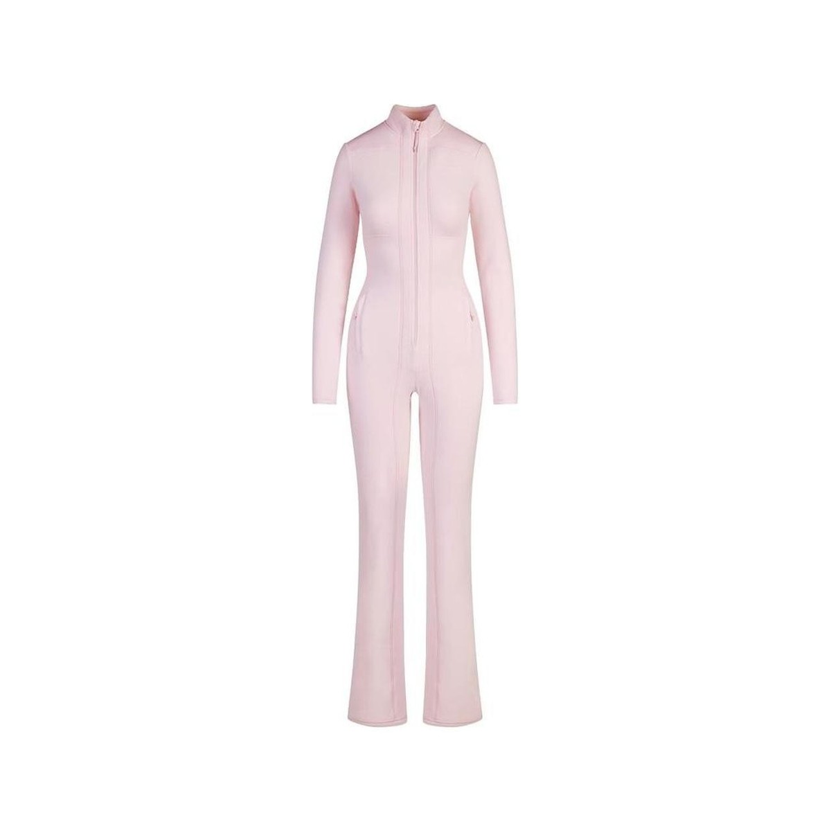 Skims Small Cherry Blossom Fleece Lounge Catsuit Long One-Piece