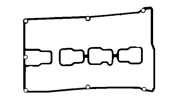 BGA RK6374 Gasket Set, cylinder head cover for ALFA ROMEO