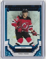 2023-24 UD BLACK DIAMOND BLUE BASE PARALLEL 17/25 TIMO MEIER #BDB-TM N.J. DEVILS