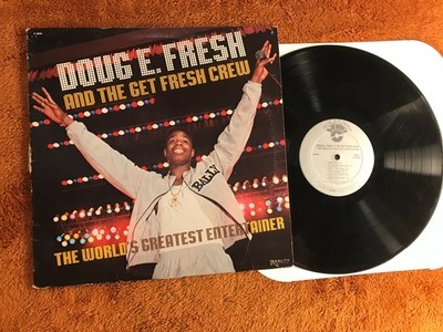 Doug E. Fresh & the Get Fresh Crew The World's Greatest Entertainer LP 1988 rap!