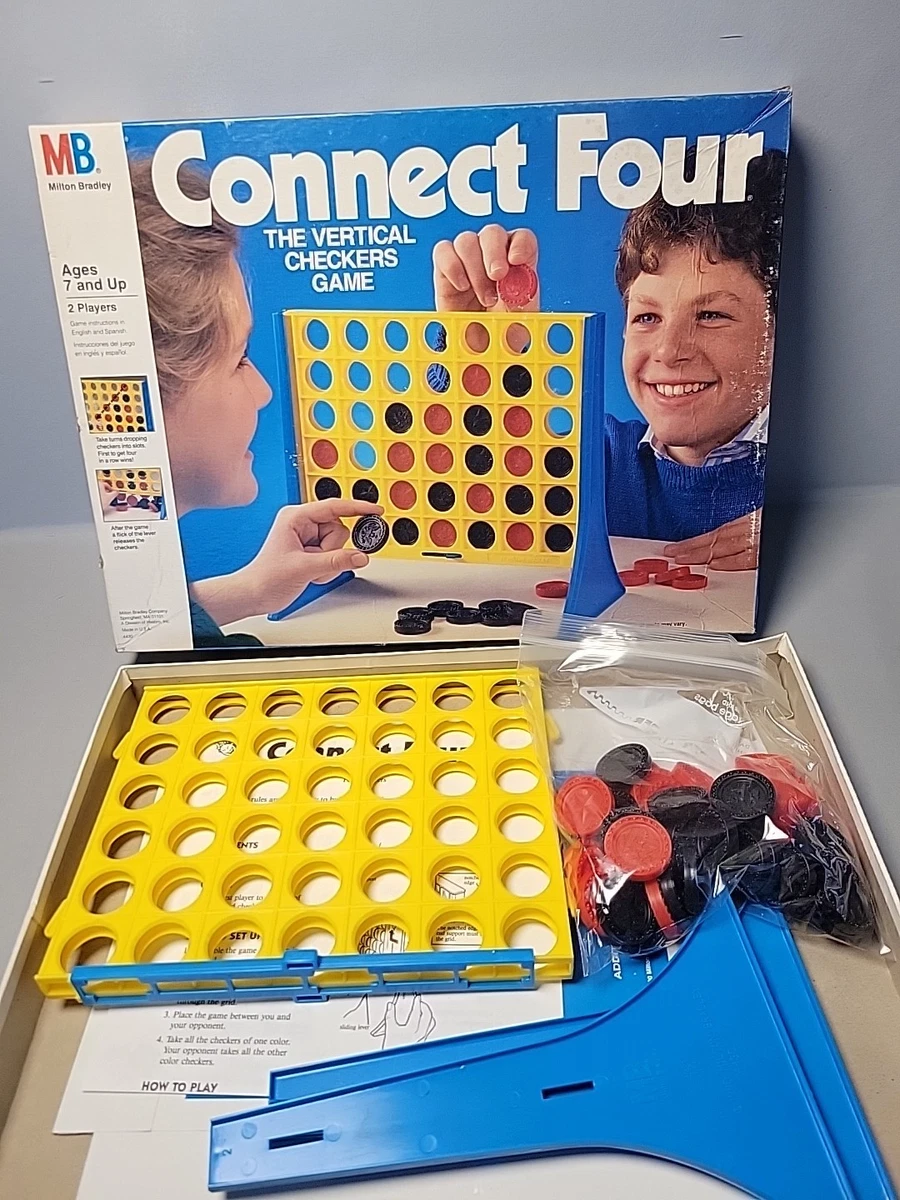 Connect Four 1990 Contemporary Manufacture Board & Traditional