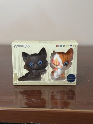 WARRIOR CATS Figures Cinderpelt and Brightheart Mini Collector Series 2 RARE