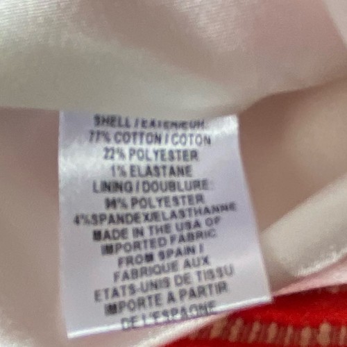 Milly Stripe Jacquard Sleeveless Racerback Persimmon Orange Cream Mini Dress 4 - Picture 7 of 8