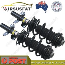 2X For Jeep Cherokee KL 2014-2020 Front Left & Right Shock Absorber Strut Assys