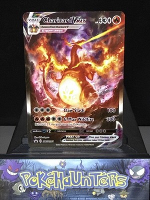 Pokemon Karte Charizard VMax SWSH261 Ultra Schwert & Schild Box Black Star Promo NM