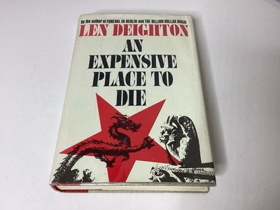 An Expensive Place To Die by Len Deighton (1967, Hardcover) 1st Ed 3rd Imp