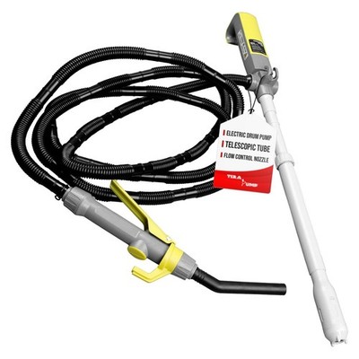 TERA PUMP Electric Fuel Transfer Pump (2.9 GPM), 10 FT Hose with Flow Control...