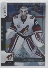 2017-18 O-Pee-Chee Black Rainbow Foil 45/100 Louis Domingue #187 01qm