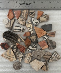 Ancient Anasazi Native American Pottery Shards Arizona L3-D FREE SHIPPING