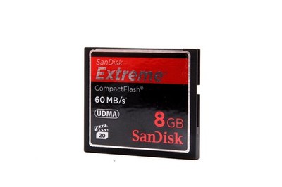 8GB SanDisk Extreme UDMA 60MB/s CF Compact Flash Speicherkarte