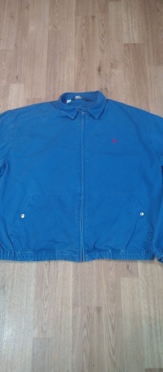 ジャケット・アウター 90s Polo Ralph Lauren G-1 Denim Flight Vintage 90s Polo Ralph Lauren Dungaree Denim Jacket Jean XL
