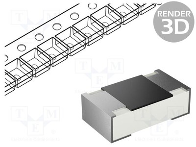 ±5% 200ppm/°C 100Ω Widerstand: thick film 0805 0,125W