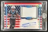 2025 National Treasures Trevor Etienne RC Patch Auto Stars & Stripes Silver #/25