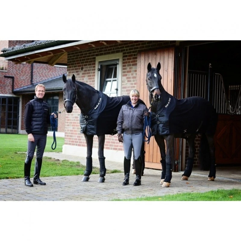 Back on Track Fleecedecke Supreme Abschwitzdecke Therapiedecke Gr. 155 cm - Bild 3 von 3