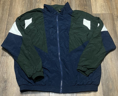 VTG Winner Full Zip Track Jacket Windbreaker Men's XLT Sports