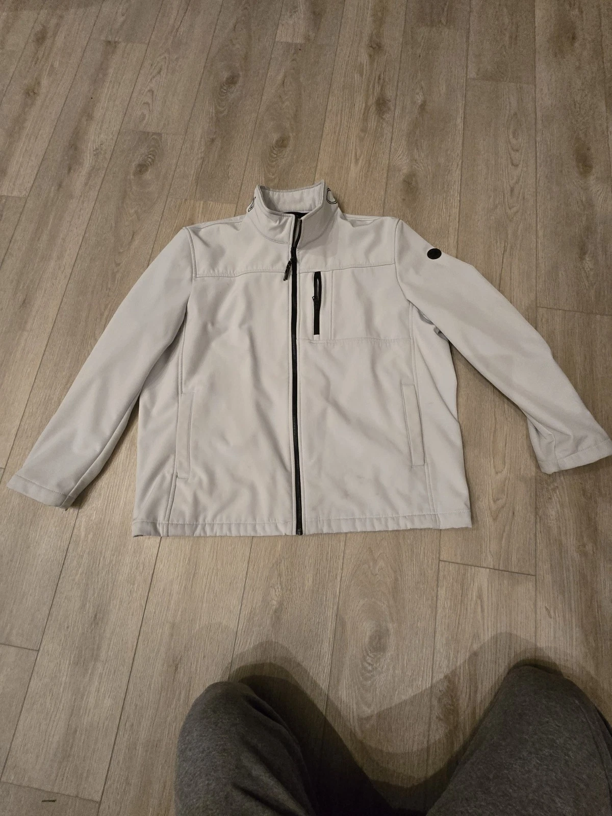 CALVIN KLEIN MEN'S WHITE JACKET XXL