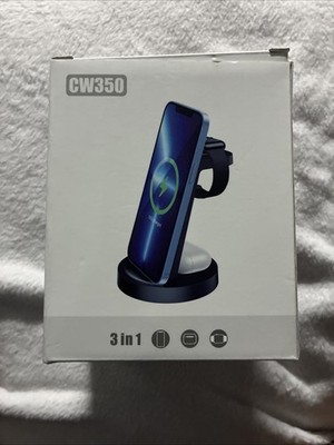 3 In 1 Wireless Charging Station for Apple Devices iPhone, Apple Watch, AirPods