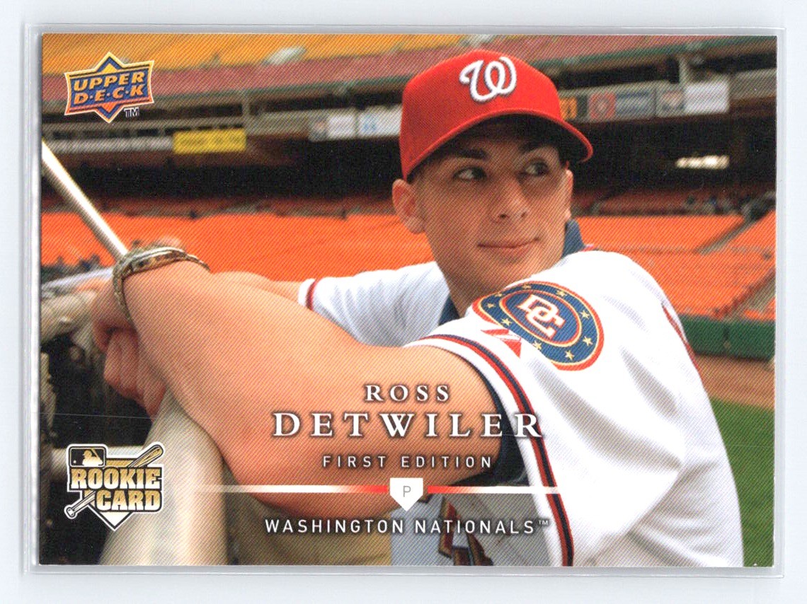 2008 Upper Deck First Edition #263 Ross Detwiler Factory Set
