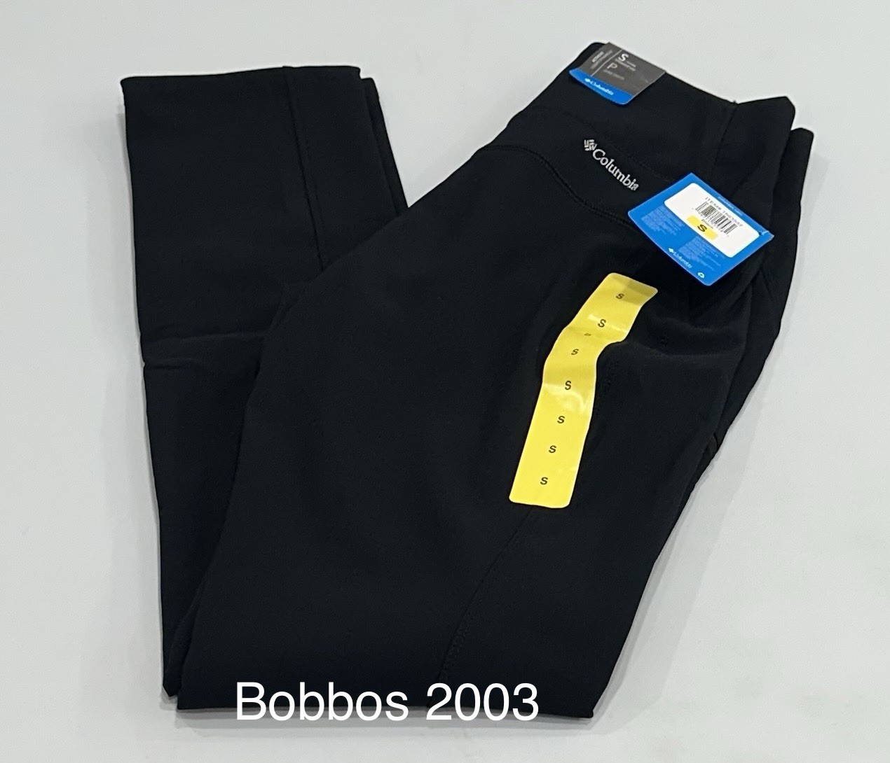 Columbia Women's Fleece Lined Active Fit Straight Leg Pants, Black, Size S