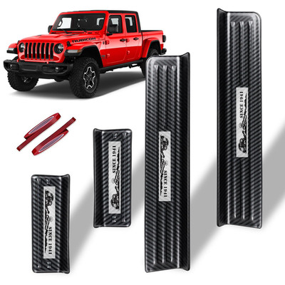 Rowa 304 Stainless Steel Door Sill Guards Specifically Designed For Gladiator
