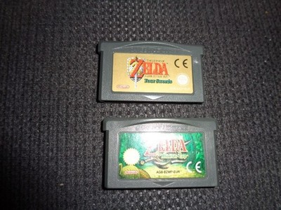 The Legend of Zelda: Four Swords  und Minish Cap beide Original