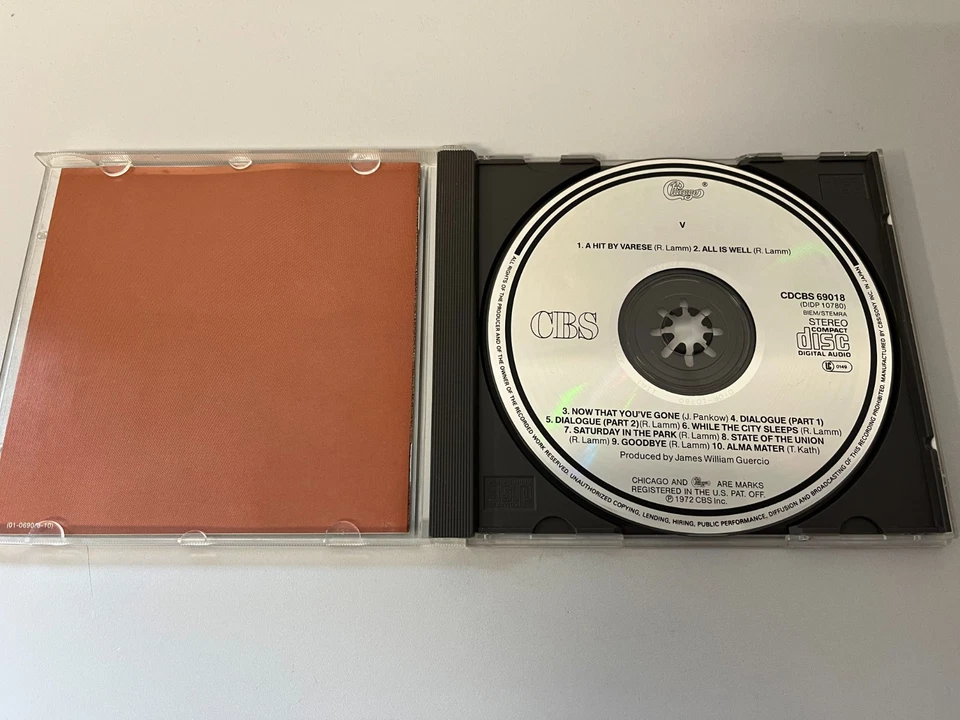 Chicago – Chicago V -made in Japan- CD © 1972/? (CDCBS 69018) - Bild 2 von 3
