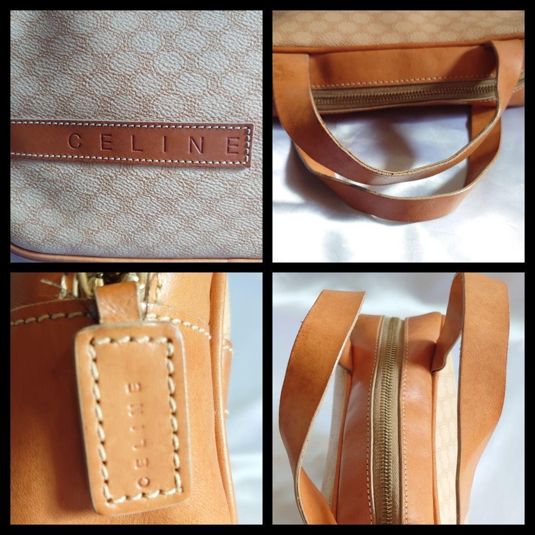 Celine Macadam Pattern Handbag Authentic Luxury D… - image 6