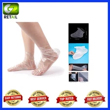 Luxury 200pcs Foot Wax Therapy Liners - Sanitary Disposable Booties for Comfort
