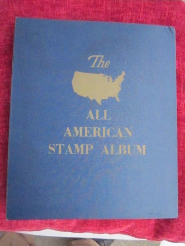 The All American Stamp Album 1847-1985  New And Cancelled With  1,246 Stamps