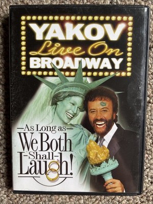 Yakov Live on Broadway - As Long As We Both Shall Laugh! (DVD, 2003)