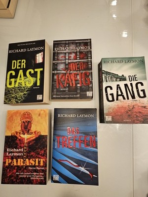 5 x Richard Laymon, Festa Verlag....hast du den Mut diese zu lesen ?