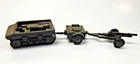 Vtg 1960 Dinky Toys 162a 162b 162c Light Dragon Tractor Ammo Trailer 18 Gun