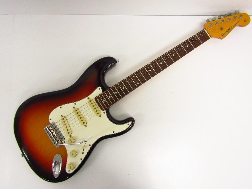 Edwards F-SE-100R Stratocaster Electric Guitar with ESP Hard Case G4400